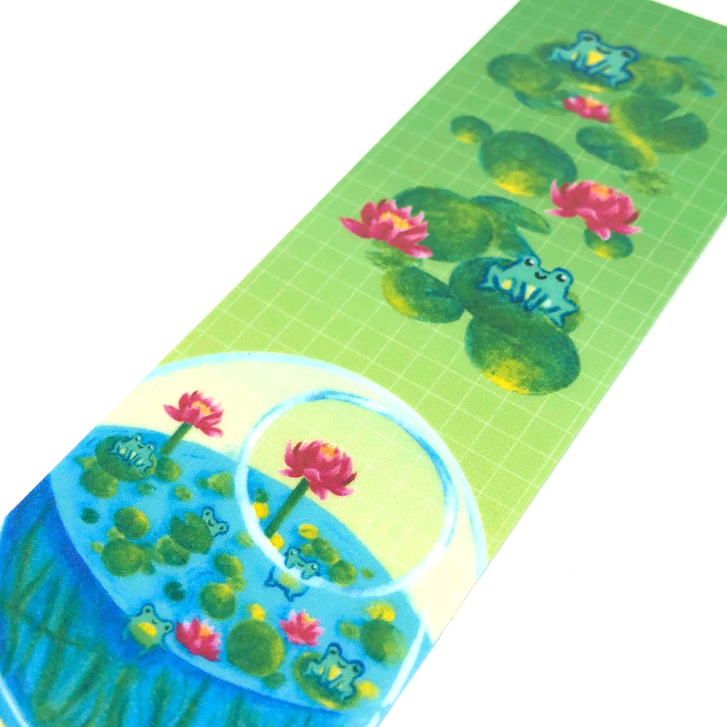 Froggy Terrarium Bookmark