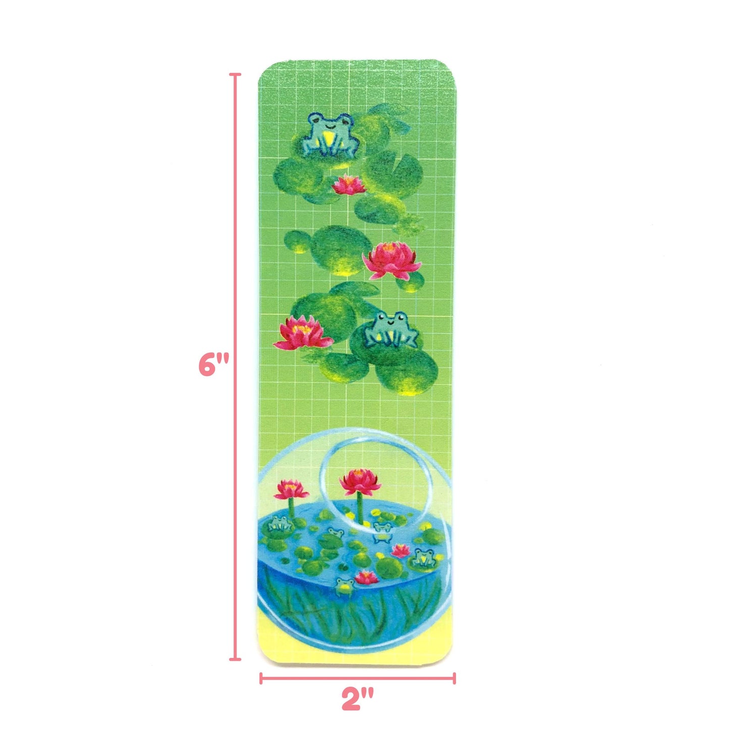 Froggy Terrarium Bookmark