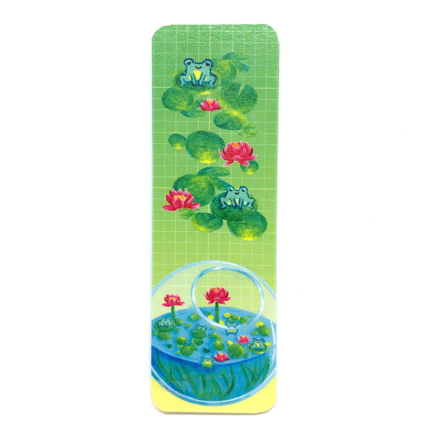 Froggy Terrarium Bookmark