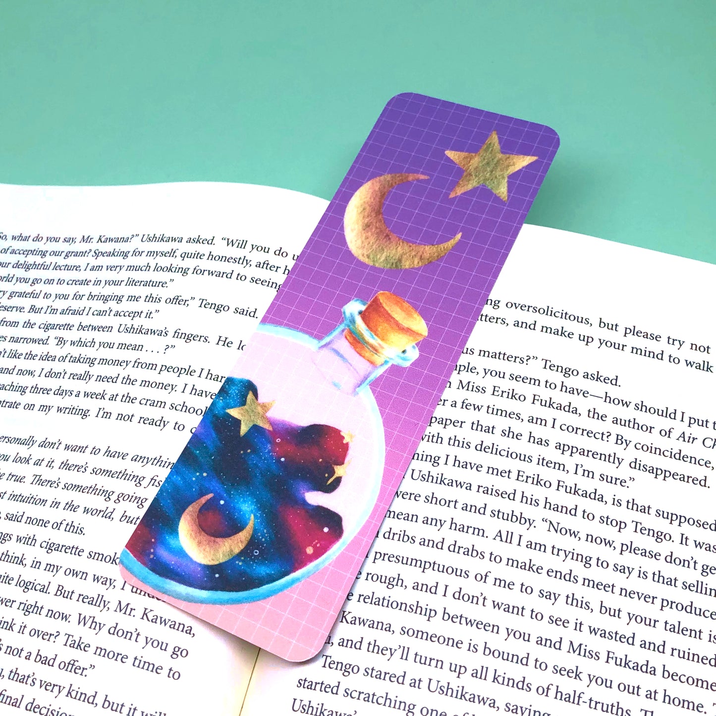 Galaxy Potion Bottle Bookmark