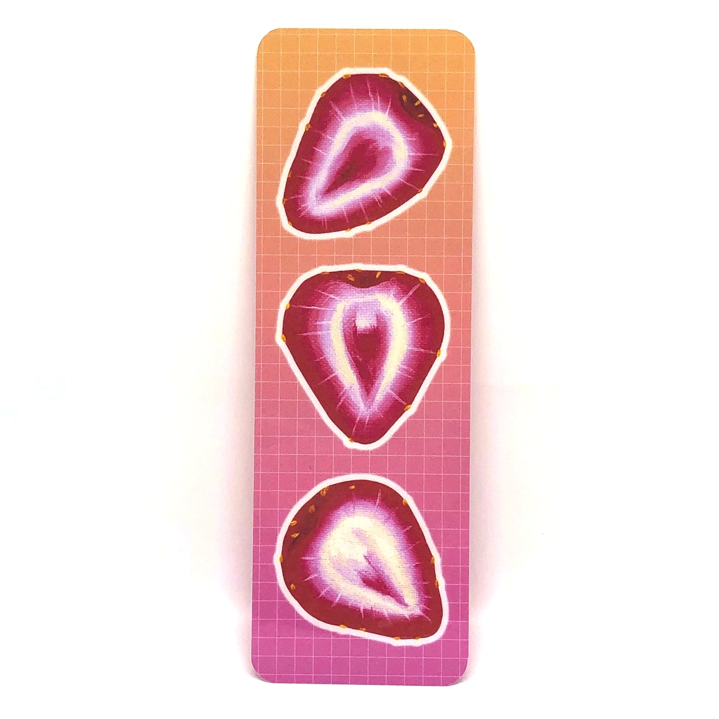 Strawberry Trio Bookmark