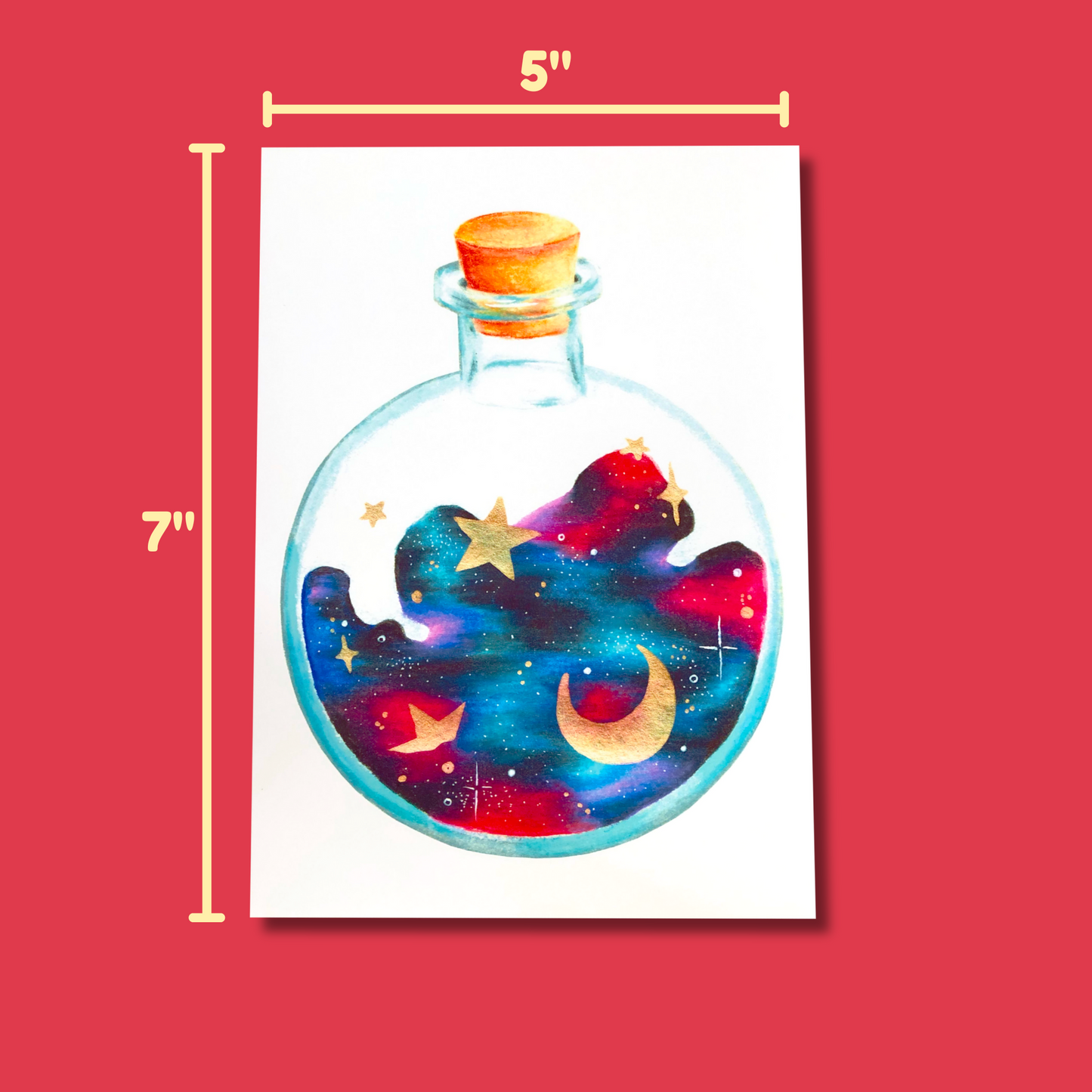 Galaxy Potion Art Print