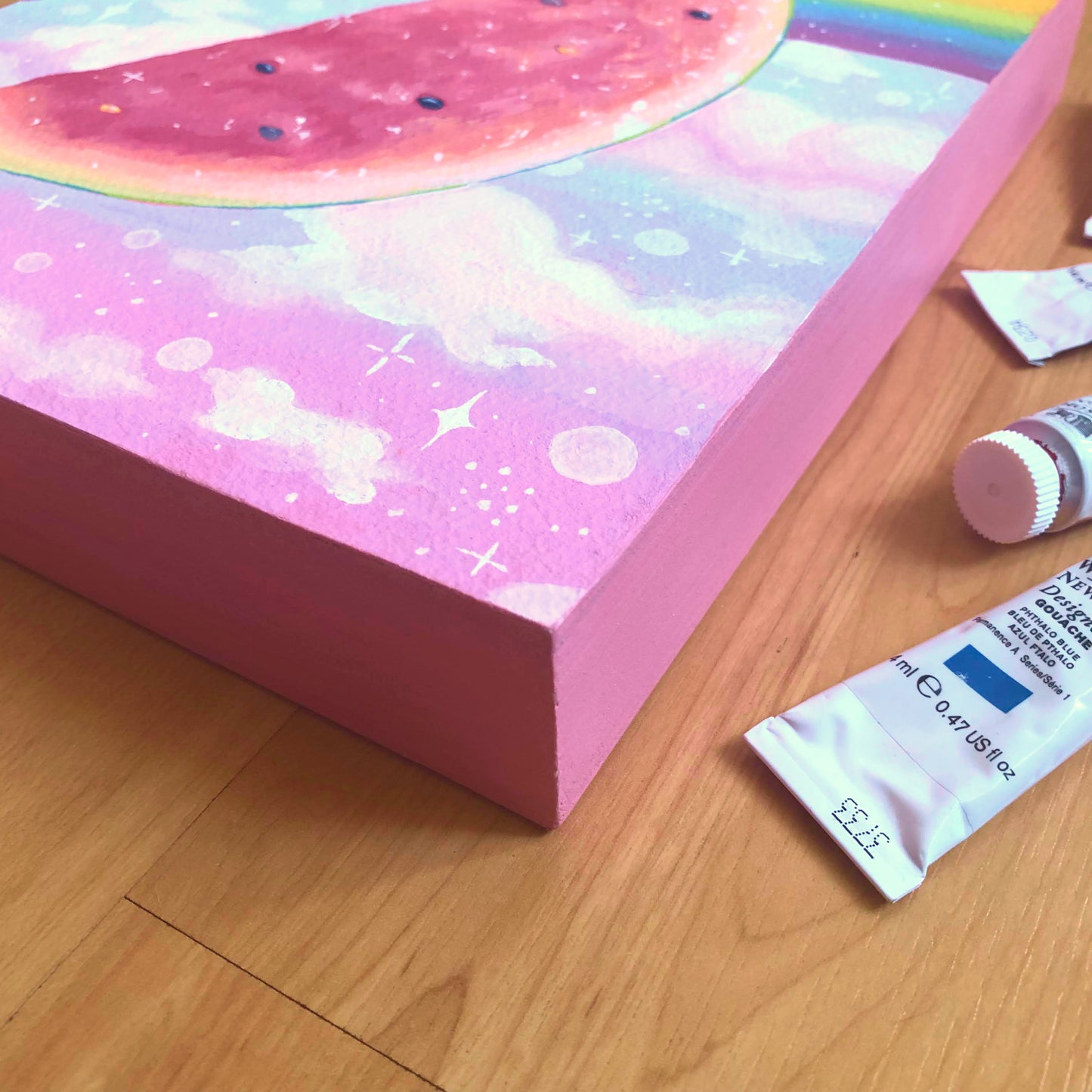Juicy Watermelon Original Painting