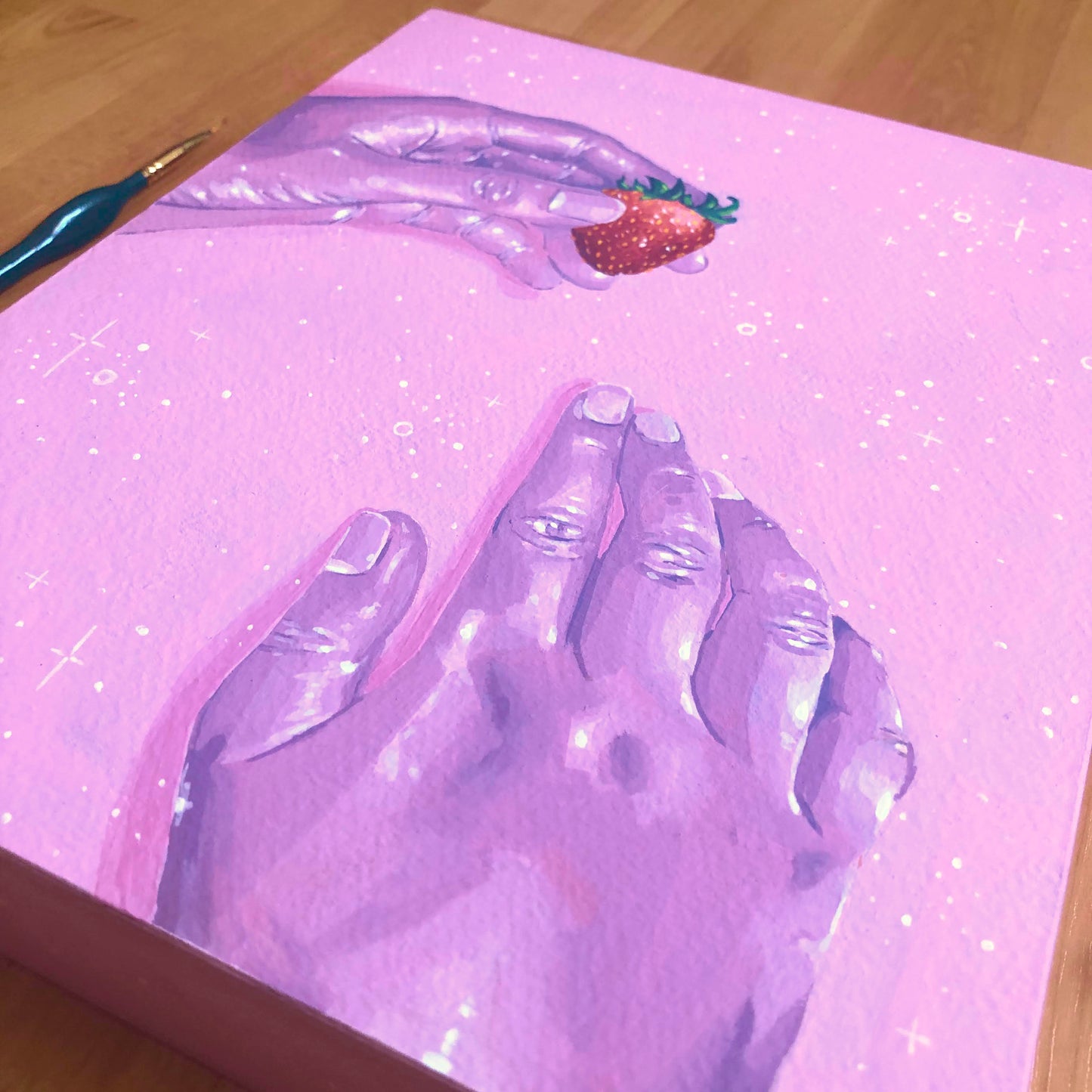 A Sweet Love Language Original Painting