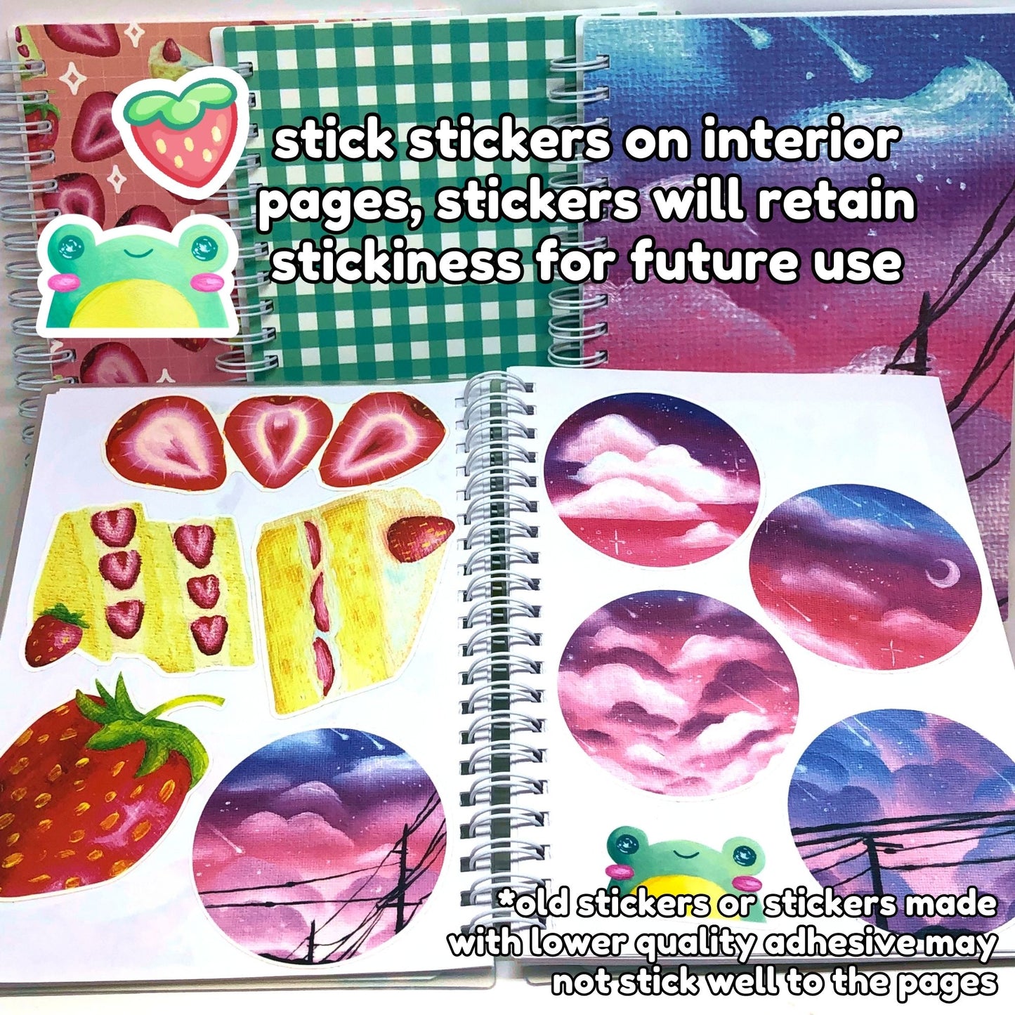 Fruity Reusable Sticker Book
