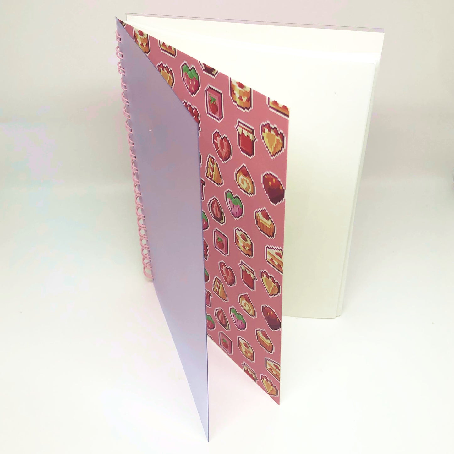 Pixel Strawb Sweets Reusable Sticker Book