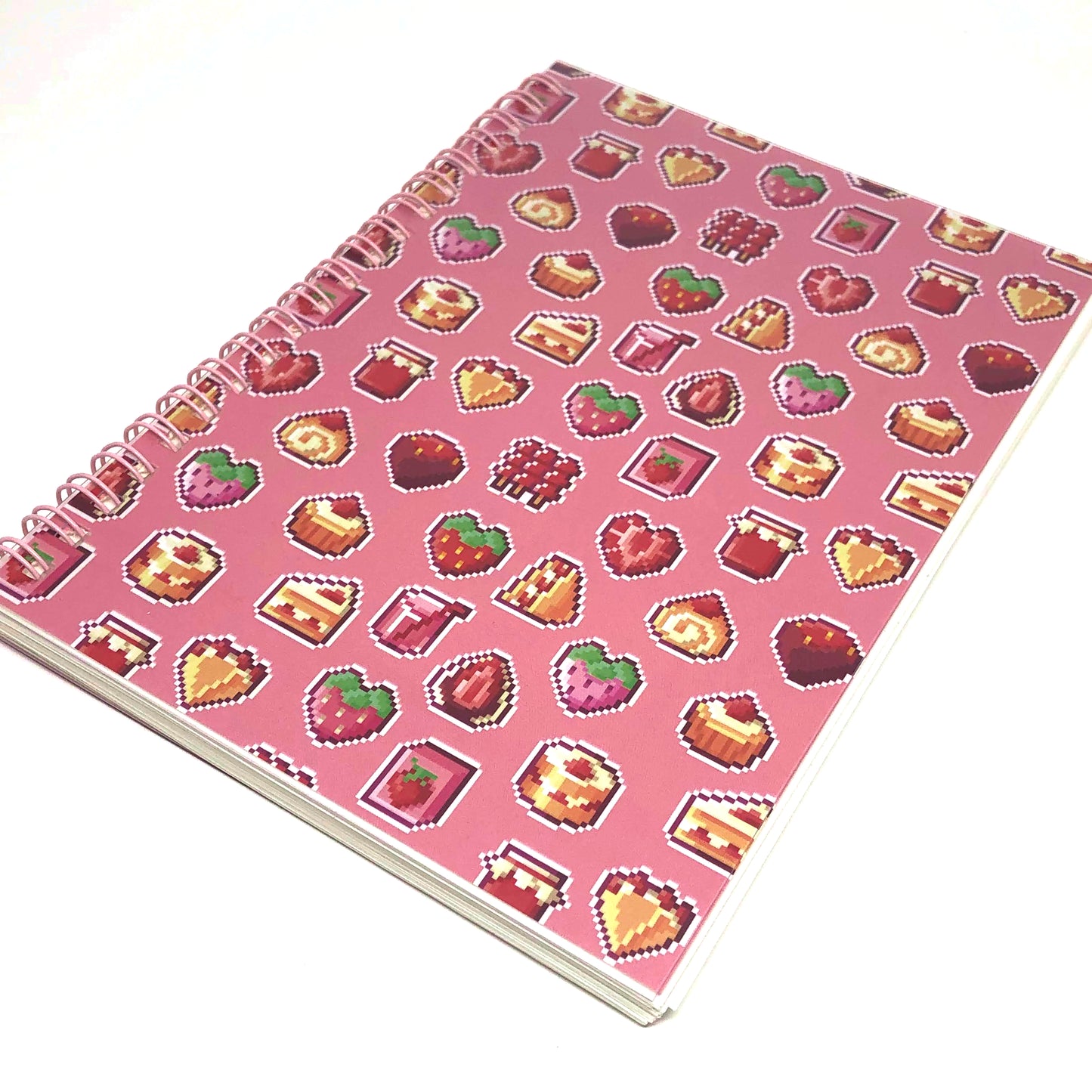 Pixel Strawb Sweets Reusable Sticker Book