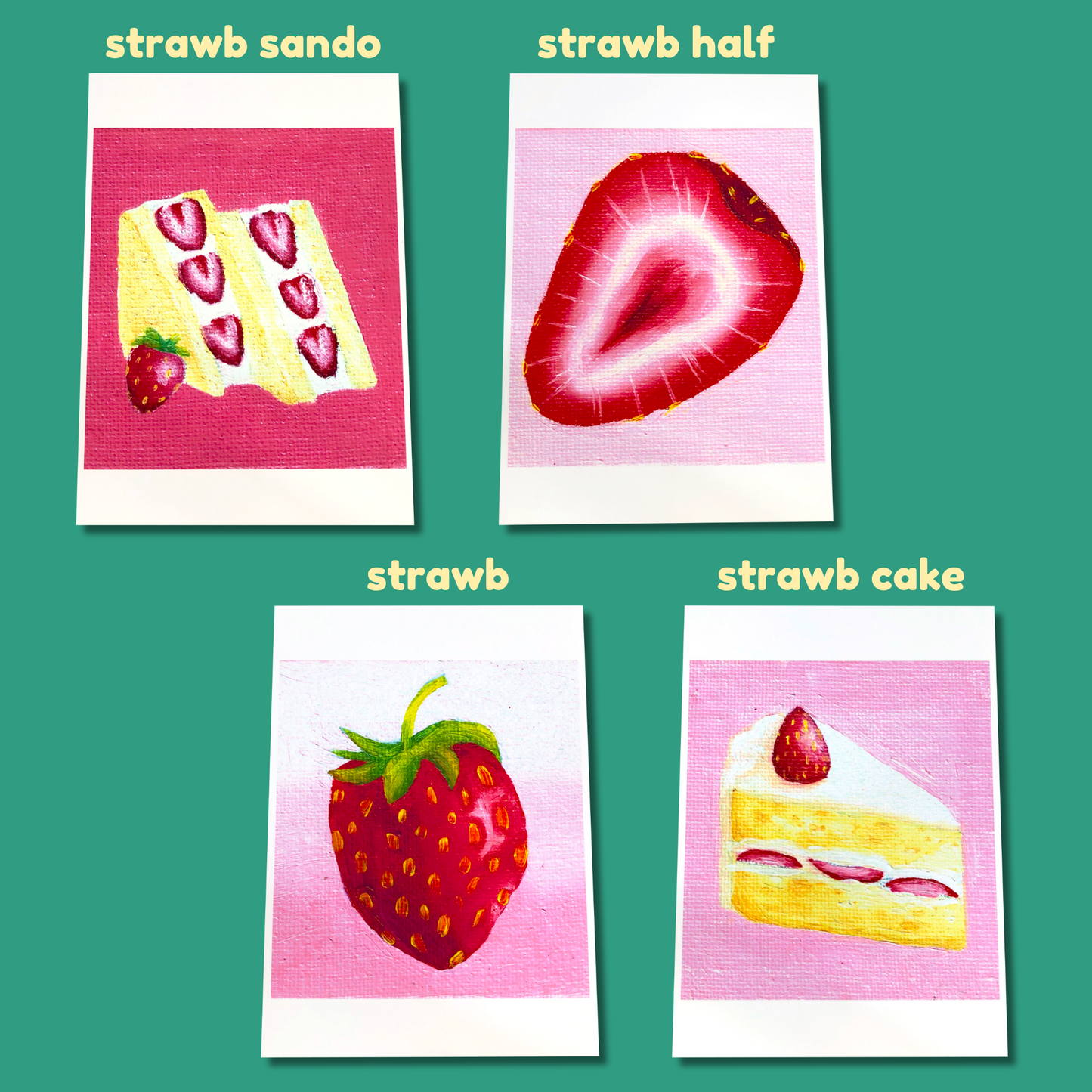 Strawberry Art Prints