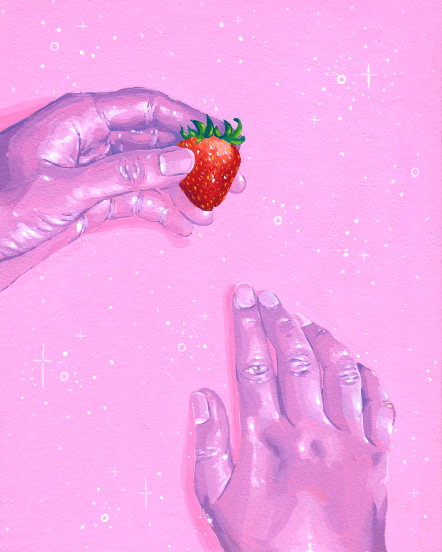 A Sweet Love Language Original Painting