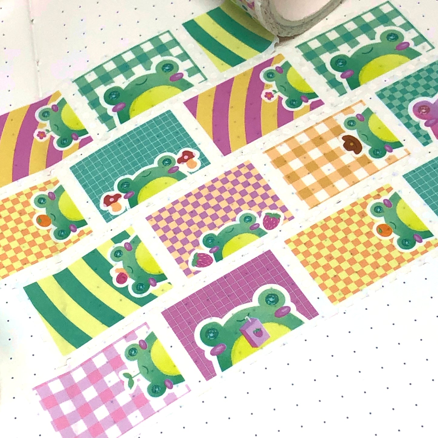Froggy Stamp Washi Tape