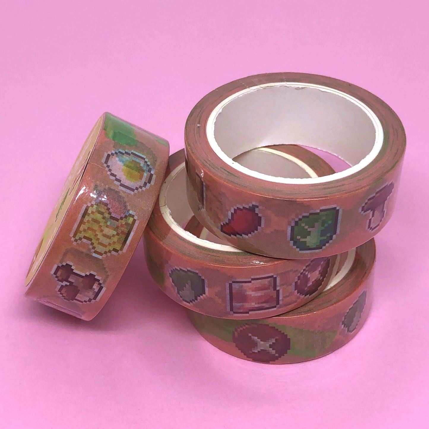 Pixel Hot Pot Washi Tape