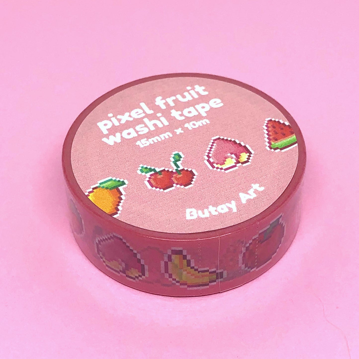Pixel Strawb Sweets Washi Tape