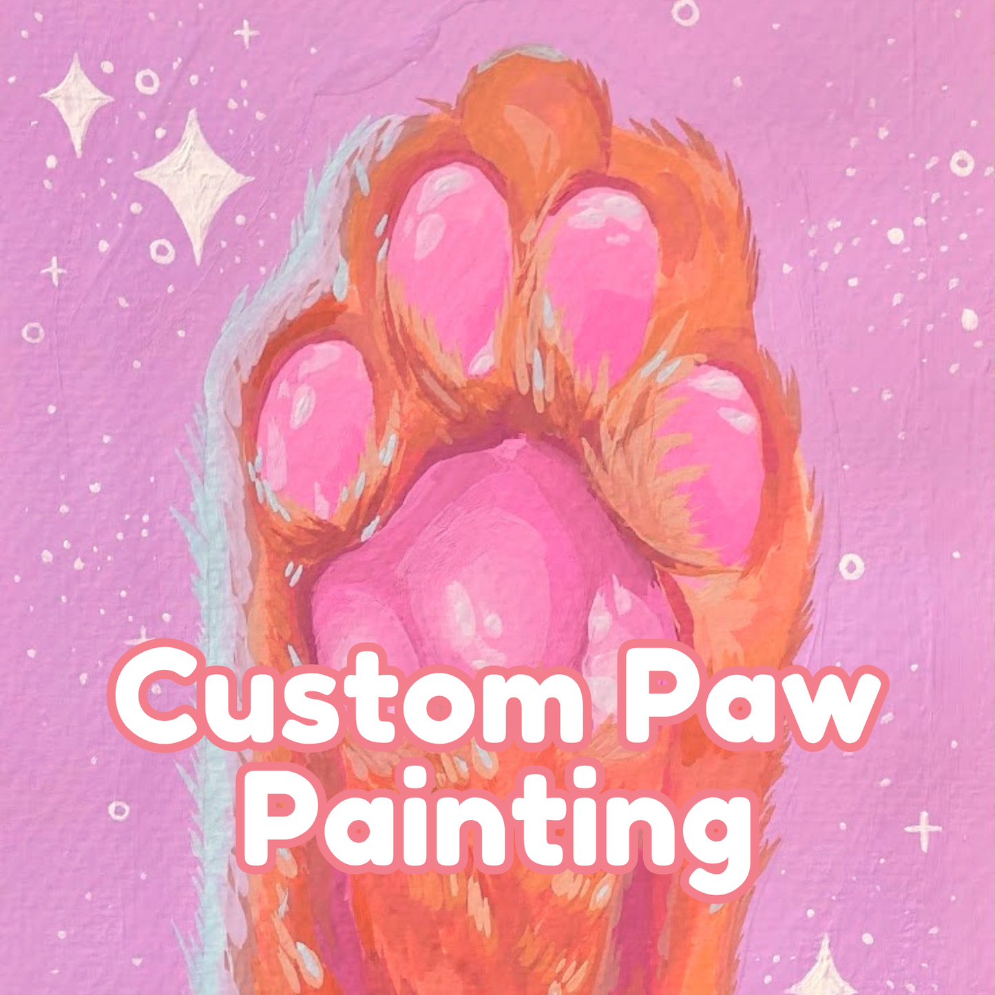 Custom Paw Painting