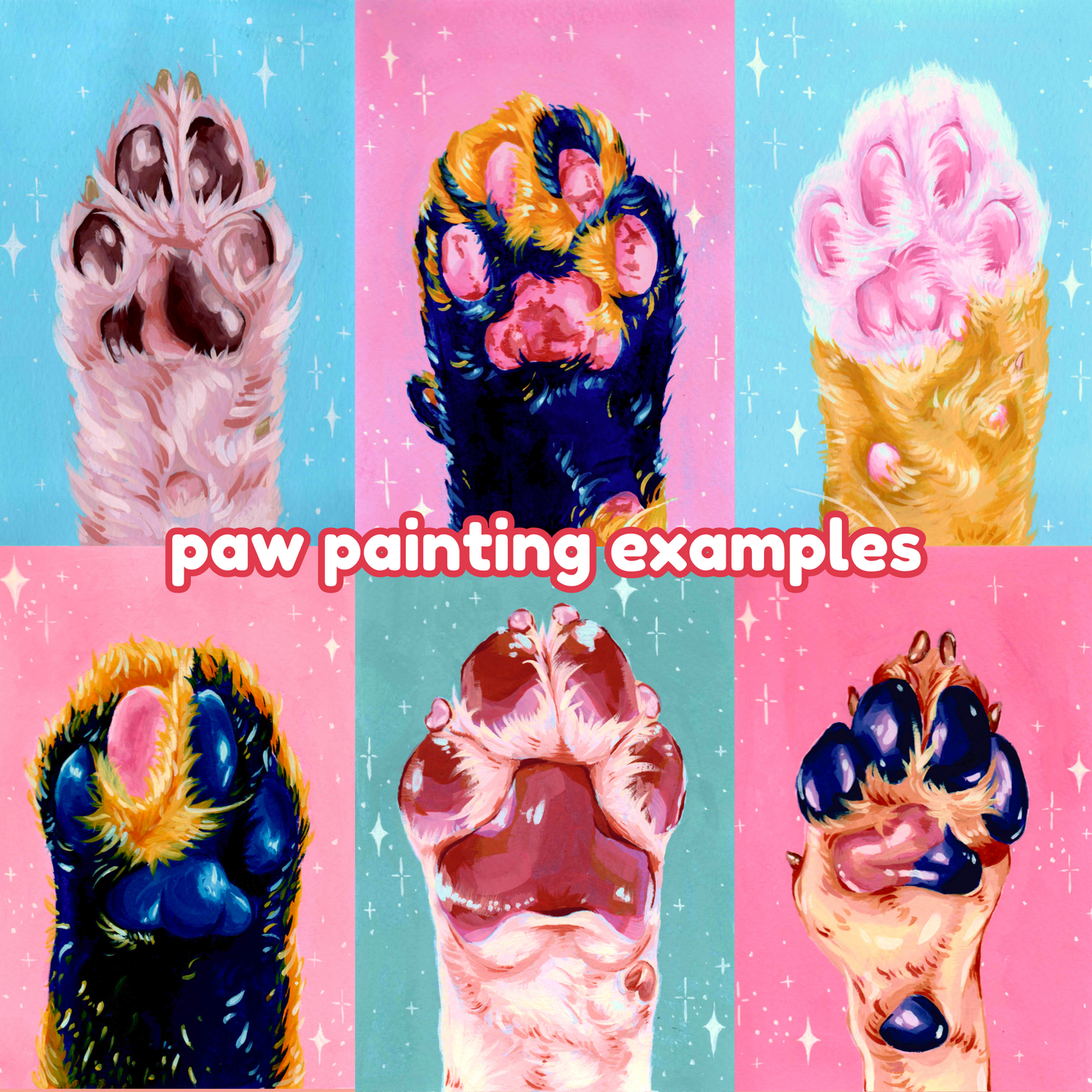 Custom Paw Painting