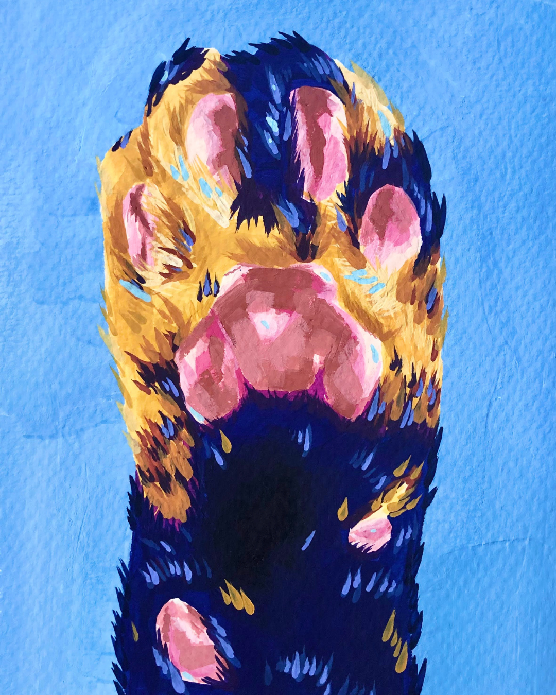 Pet Paw Painting for Maui Humane Society