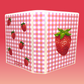 Strawberry Gingham Photo Album