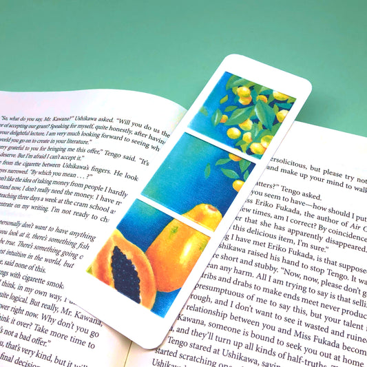 Calamansi Papaya Bookmark