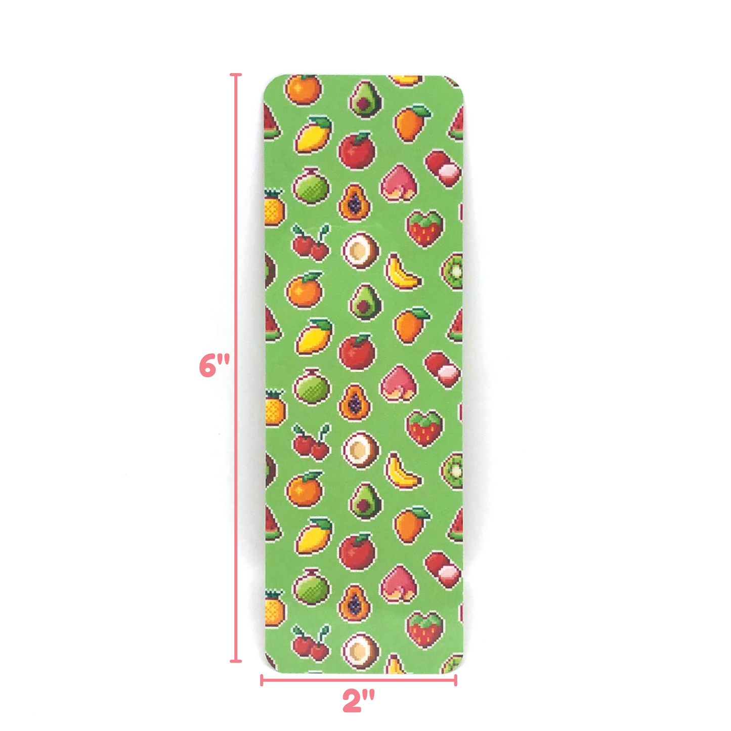 Pixel Fruits Bookmark