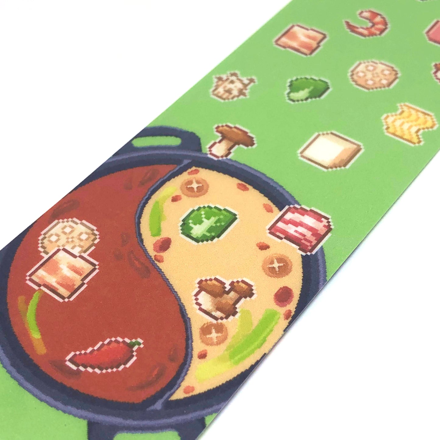 Pixel Hot Pot Bookmark