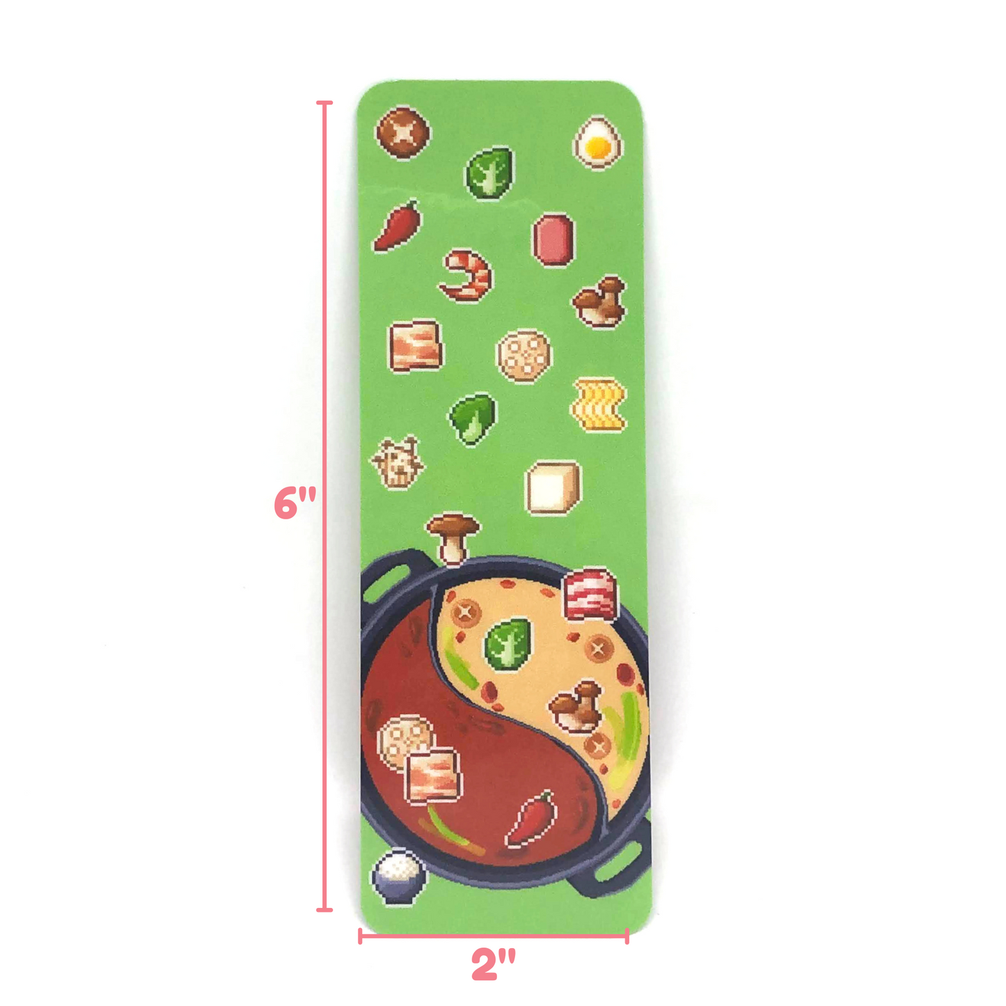 Pixel Hot Pot Bookmark