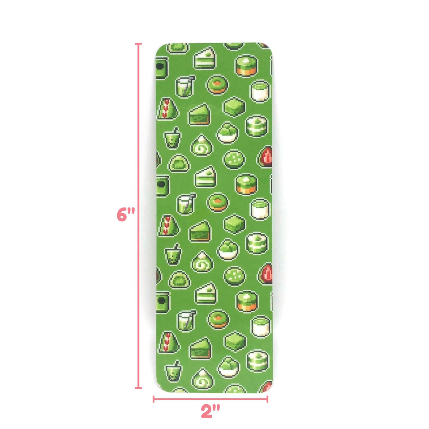 Pixel Matcha Sweets Bookmark