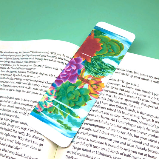 Succulent Terrarium Bookmark