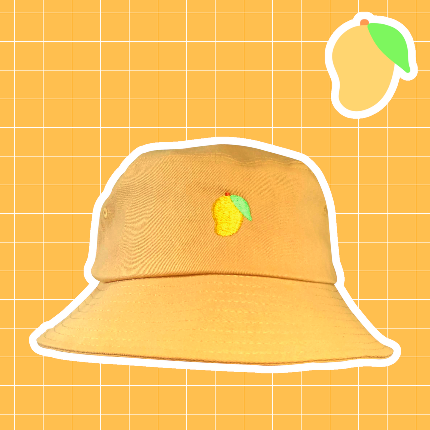 Yellow Mango Bucket Hat