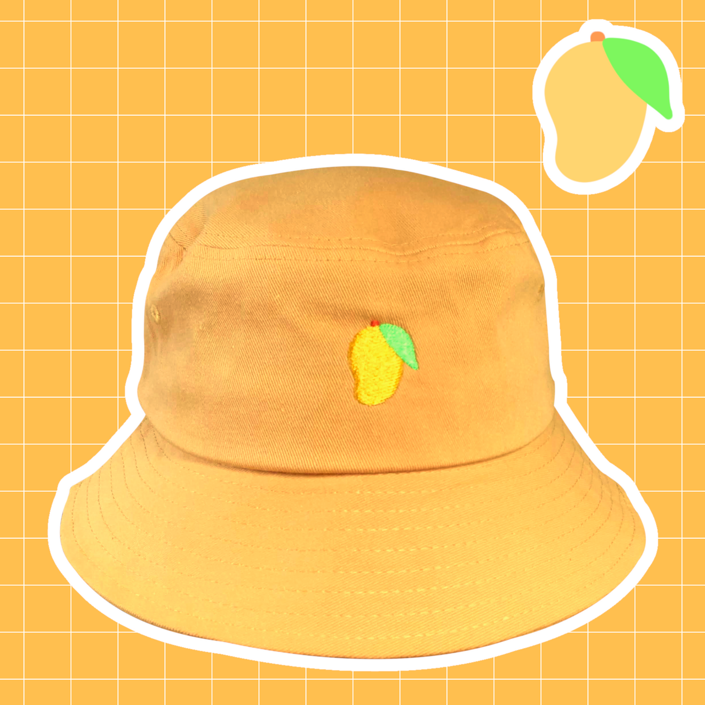 Yellow Mango Bucket Hat