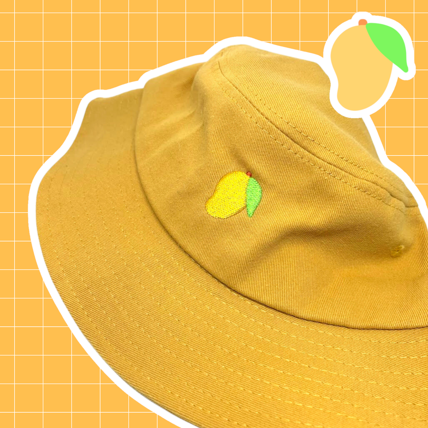 Yellow Mango Bucket Hat