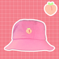 Pink Peach Bucket Hat