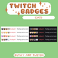 FREE Cat Twitch Badges