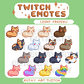 Cat Loaf Twitch Emotes