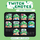 Mushroom Friend Green Twitch Emotes