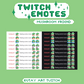 Mushroom Friend Green Twitch Emotes