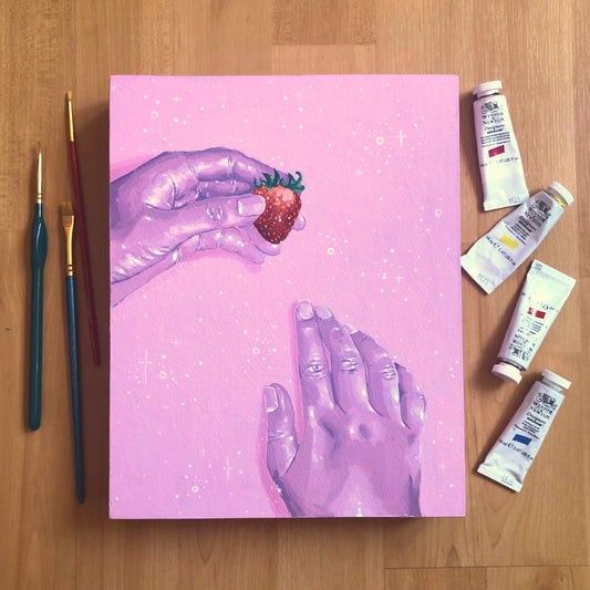 A Sweet Love Language Original Painting