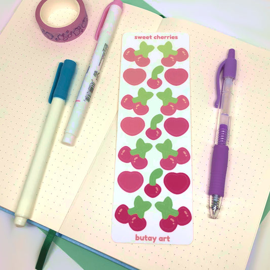 Fruity Cherry Sticker Sheet