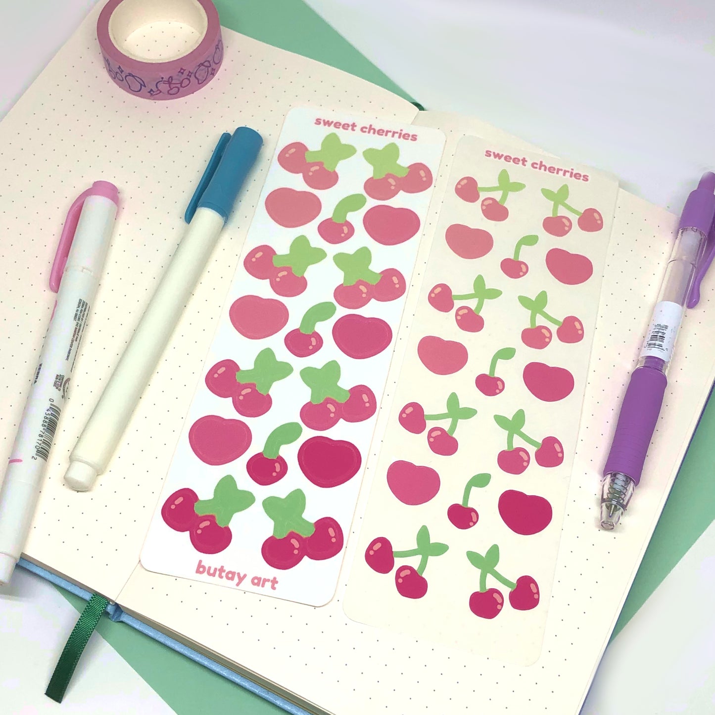 Fruity Cherry Sticker Sheet
