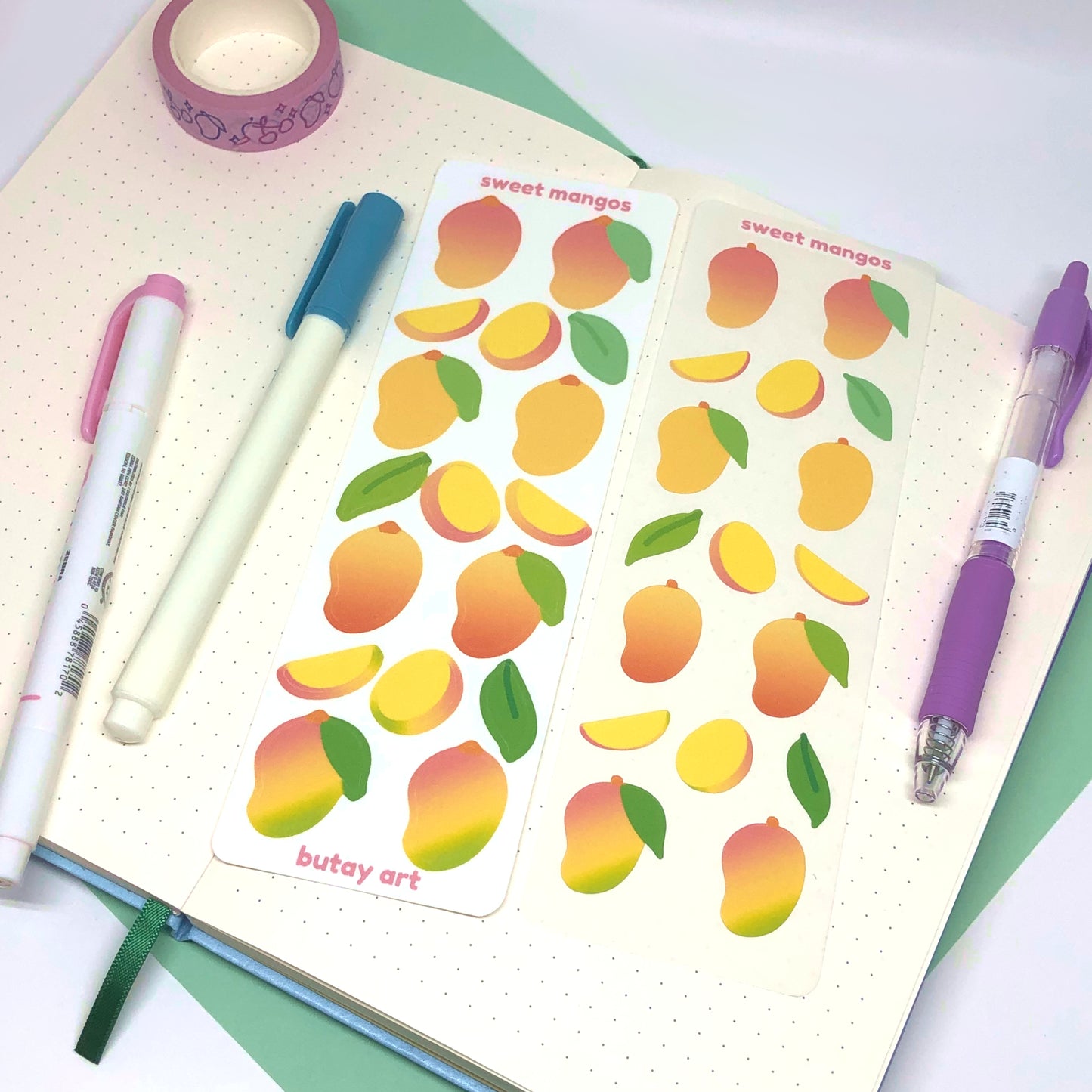 Fruity Mango Sticker Sheet