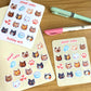 Pixel Cats Sticker Sheet