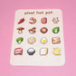 Pixel Hot Pot Sticker Sheet