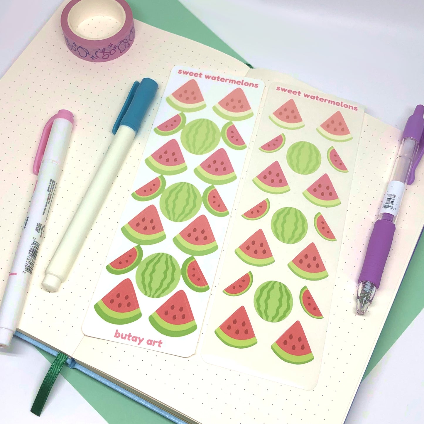 Fruity Watermelon Sticker Sheet