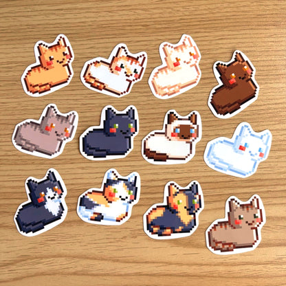 Cat Loaf Stickers