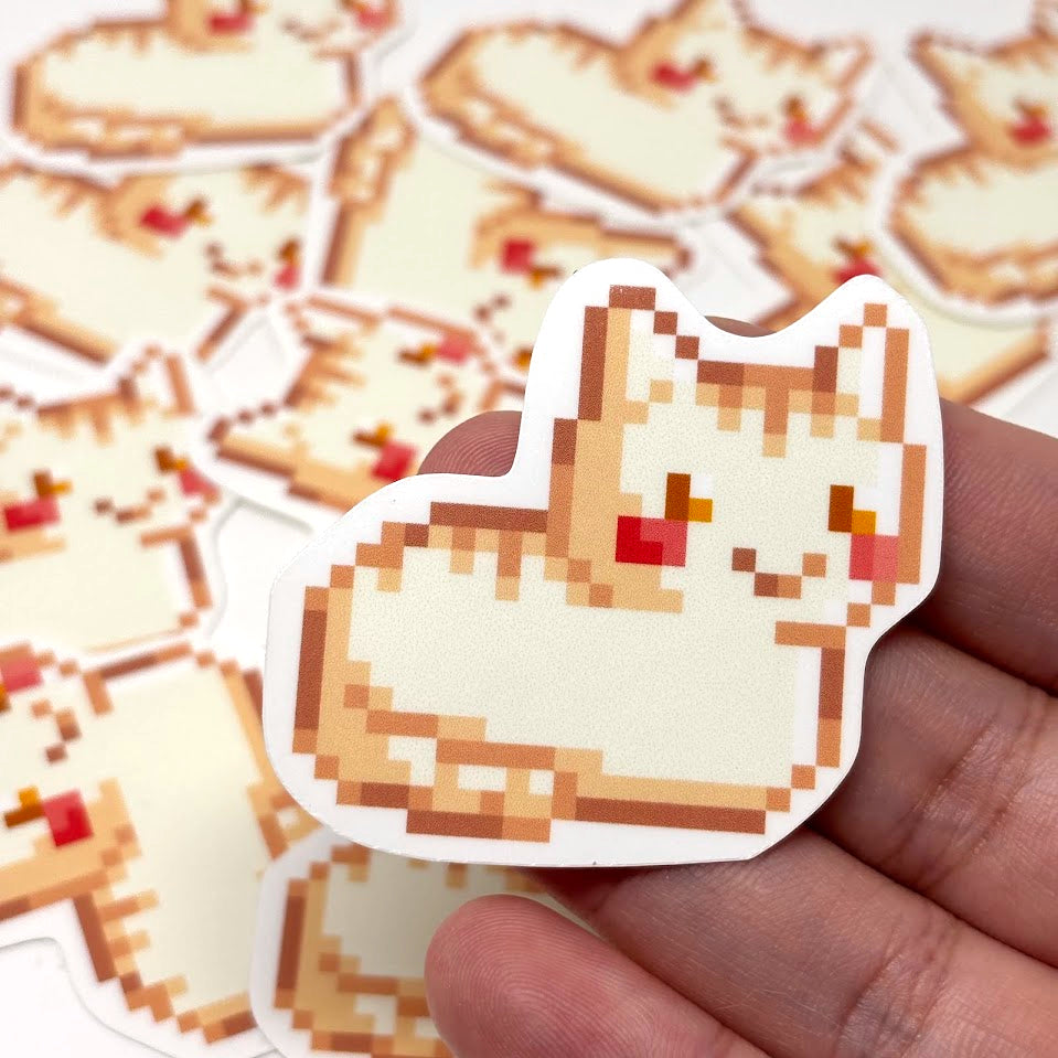 Cat Loaf Stickers