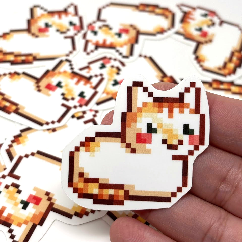 Cat Loaf Stickers