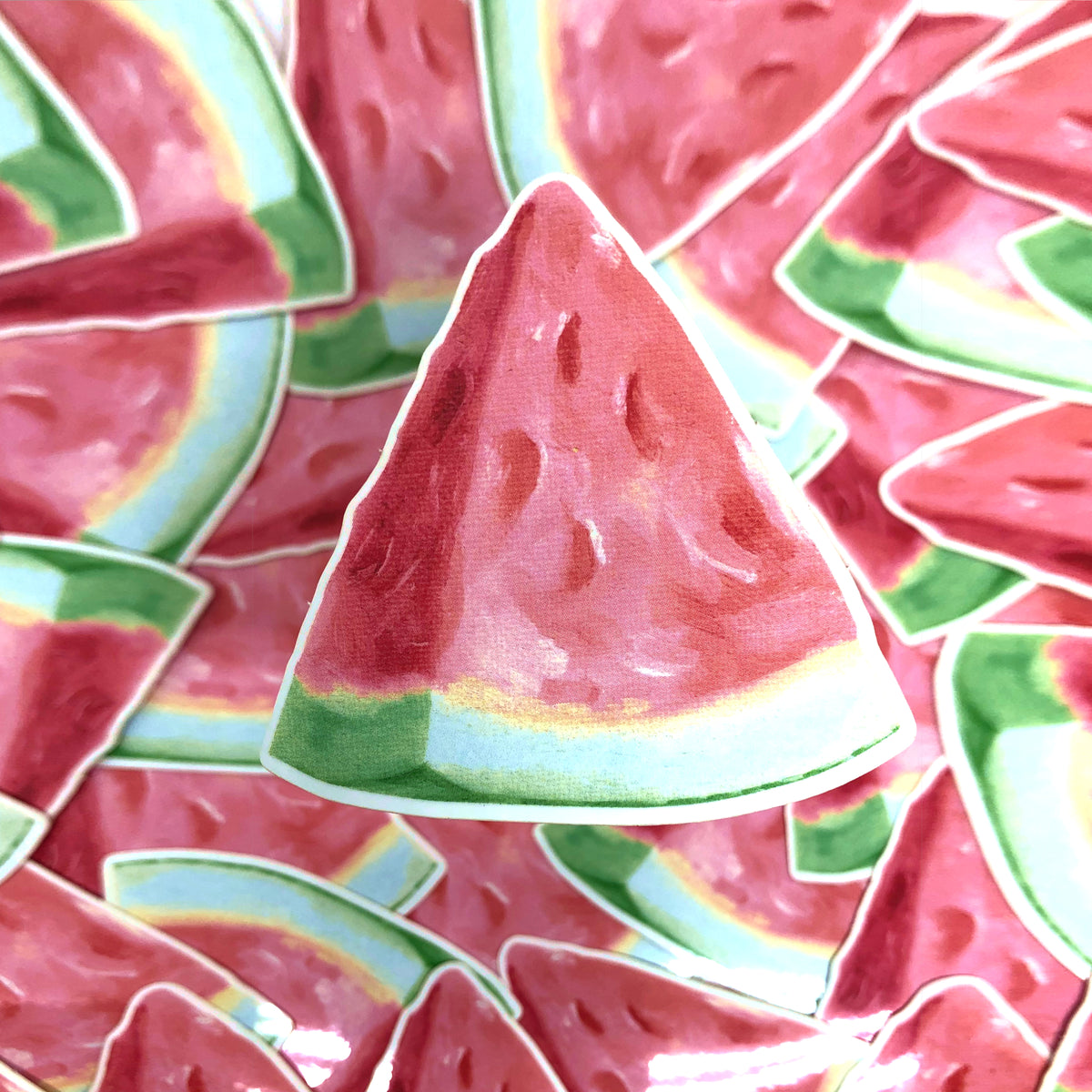 Sticker Watermelon Watermelon Slice Sticker – Butay Art