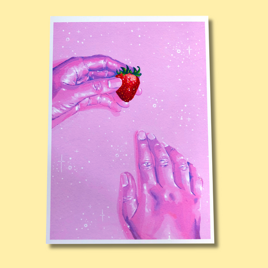 Sweet Love Language Art Print