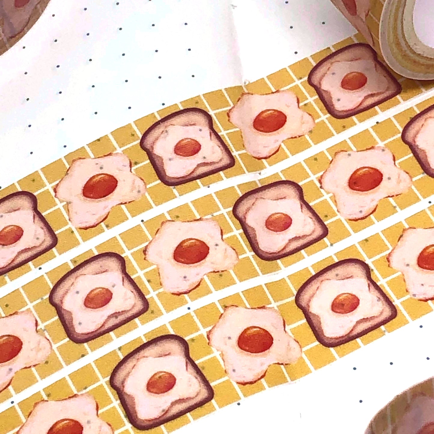 Egg on Toast Washi Tape