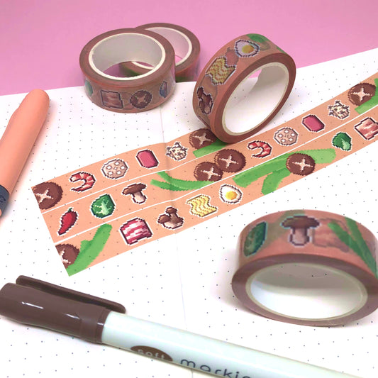 Pixel Hot Pot Washi Tape