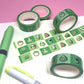 Pixel Matcha Sweets Washi Tape