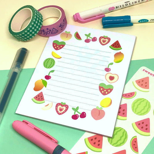 Fruity Memo Pad